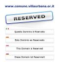 La home page del sito ufficiale del comune di Villaurbana