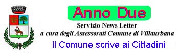 Anno Due la News Letter del Comune di Villaurbana