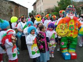 3 Febbraio 2008: Sfilata di piccole maschere per le vie del Paese 