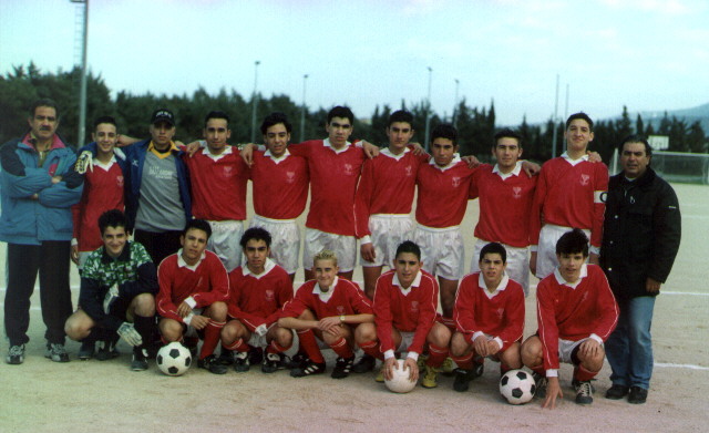 Squadra Under 18 Anno 2000/01 Polisportiva Virtus Villaurbana