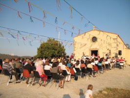 1 e 2 Settembre 2008: Villaurbana  Processione e Messa per  San Crispo nella sua chiesetta