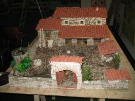 Ricostruzione di una tipica casa Villaurbanese