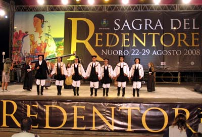 Immagini dalla Sagra del Redentore di Nuoro